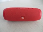 Jbl Charge 3 Portable Speaker System Red W  Case   Brick   Charging Cable  read 
