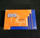 Vintage - Segal - Gold Tone - Double Edge - Unitary Razor - Box And Blades