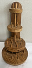 Vtg  Large Wooden Thread Stand  Tree  Rack  Holder Organizer - Holds 42 Spools