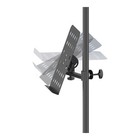 Adjustable Angle Clamp On Sheet Music Stand Tray Holder Rest Lectern Stage Clip 