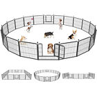 Sqirep 24 32 40inch Outdoor Playpen Metal Dog Fence Exercise Dog Pen Pet Cage