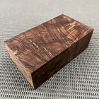 Wb398 Claro Walnut Burl Block Carving Craft Art Knife Handle Pistol Grip 7 