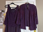 Alex Evenings Purple Dress Suit Mother Of The Bride Plus Size 20w