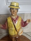 Ezra Brooks Vintage Fisherman The One That Got Away Empty Decanter 1974