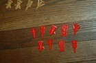 Gerry Anderson Thunderbirds Miniature Rubber Rescue Vehicles - Red