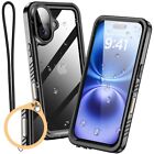 Rugged Waterproof Case For Iphone 16 Pro Max 16 Plus Heavy Duty Shockproof Cover