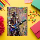 Ghost Nameless Ghoul Skelet   12x18in  Poster  Ghost Tribute Print Free Shipping