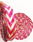 1228 40ft Braided Palm Leaf Rope Bird Toy Parrot Shreddable Craft Part Natural