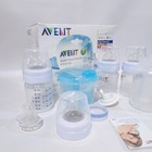 Philips Avent Bottle Set Natural Newborn Starter Gift Set Pacifiers Brush
