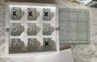 Game Night Tic Tac Toe Drinking Game Set With Mini Beer Mugs Shot Glass 10   x10   