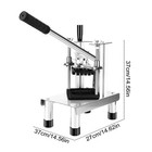 Commercial Stainless Steel French Fry Cutter Potato Vegetable Cutter Slicer 