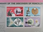 1978 Mauritius Sc  465-68 50th Anniversary Of The Discovery Of Penicillin Used