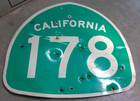 Highway 178 California Road Sign Retired 28  X 25 
