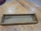 Vintage Wooden Box Toy With Stick Homemade  