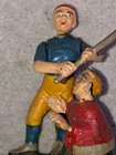 Cast Iron Mechanical Bank   Baseball Vintage Toy - Works Well Taiwan