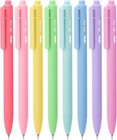 Mr  Pen- Retractable Gel Pens  8 Pack  Pastel Color Ink  Fine Point 0 7 Mm  Fast