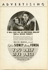 Fritz Lang You Only Live Once Original Pressbook For The 1937 Film  135914