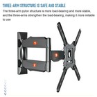Full Motion Tv Wall Mount Bracket Swivel Tilt For 17 32 36 37 40 42 Inch Led Lcd
