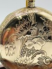      Stop  Stare  Swoon       Flowers Hunter Case 14k Gold Filled Pocket Watch Case