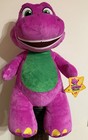 Fisher-price Barney   s World Jumbo Barney Plush  26-inch Figure  Large   Soft