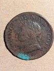 1832 Canada Neva Scotia 1 2 Penny Token