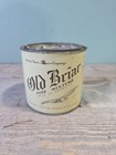 Vintage Old Briar Pipe Mixture Tin United States Tobacco Company Lev-a-lift Lid