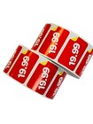 1000 1 5 x1   19 99 Books Price Point Of Sale Red   Yellow Labels Stickers