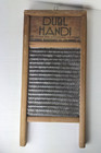 Vintage Rustic Dubl Handi Washboard 18  X 8 1 2  Columbus Washboard Co  Oh