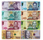 Set 8 Malawi 20 50 100 200 500 1000 2000 5000 Kwacha P 63-70 71 Unc New Banknote