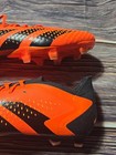 Adidas Men   s 10 Predator Accuracy 1 Low Fg Soccer Cleats Orange Gw4574
