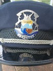 Vintage Department Of Police Livonia  Michigan Police Hat Size 7 1 4
