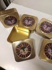 5 Opalhouse Jungalow Metal Sun Decorative Trinket Box Purple Gold Black Pink