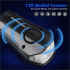 Usb Rechargeable Led Cycle Bike Headlight   Rear Light Horn Speedometer Odometer