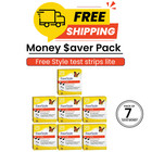 Free-style - Lite Test Strips English Pack 50ct- Exp-01 2027-pack Of 7