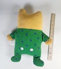 Ugly Doll Monster Plush Stuffed Animal Green yellow Blue Polka Dots Washable