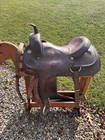 Western Circle Y Cutting And Reining 16  Saddle With Bridle To Match