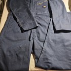 Dickies Deluxe Coverall Mt Navy Blue Mens Long Sleeve Tool Pockets Small 