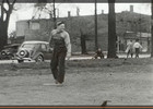 1930s Bell Telephone Truck Wealthy Family Baseball 8mm Home Movie Film Reel C791