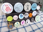 1970 s San Francisco Texas Gay Bar Motorcycle Club Pinback Lot Of 18 Lgbtq 