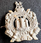 Wwii British Army Cap Badge King s Own Scottish Borderers  kosbs  Kings Crown
