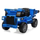 Ride On Dump Truck With Remote Control Construction Vehicle W usb Music Player