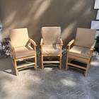 Lot Of 3 Patterson Medical Ascender Orthopedic Hip Chairs Wood New Local Pickup