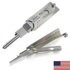 Hook And Pickup Tool Kit 2 In 1 Portable Lock Picking Set Ergonomic Handle 