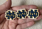 3 Pce Notre Dame Fighting Irish College Focal Beads Diy Jewelry Beadable Pens