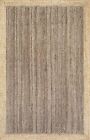 Jute Rug Natural Carpet Mat Rectangle Farmhouse Jute Runner Rustic Look Braided