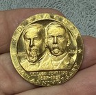 Rare Peacock Jewelers 100th Anniversary  1837-1937  Brass Commemorative Token