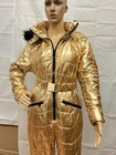 Women   s Gold Snowsuit  Sizes  S  1   L  5   Xl  5 