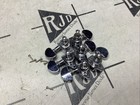 Grover Rotomatic Tuners Tuning Keys Heads Chrome Button 3 Per Side