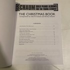 Schaum Solo Piano Albums For The Young Student The Christmas Book John Schaum 85