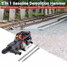 Yescom 2in1 Gasoline Demolition Jack Hammer 2 Stroke 32 7cc Concrete Breaker